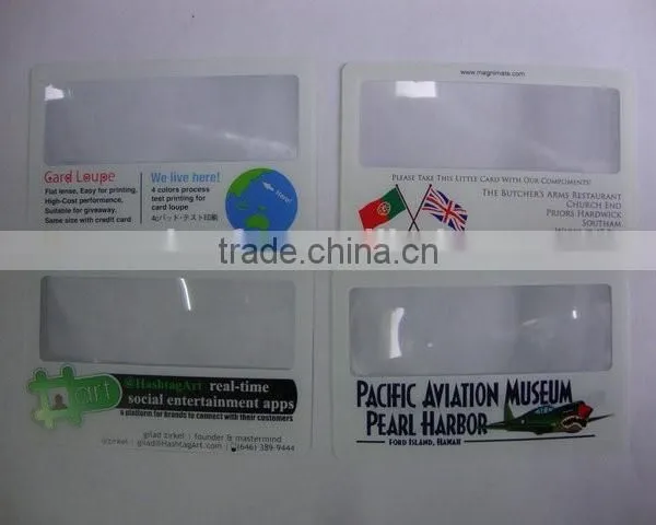 Plastic Magnifier Card Magnifier photo-6