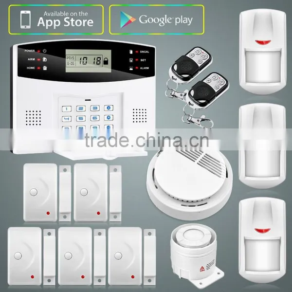 Moderate Cost YL-M2B LCD Display Best GSM Intelligent Wireless Home Burglar Security Alarm System