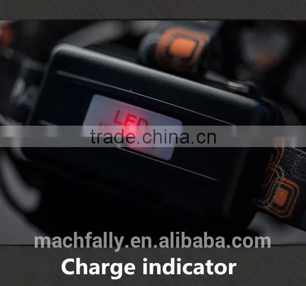 Wholesale Product Machfally High Power 3T6 LED Outdoor Headlight Rechargeable Headlamp Waterproof LED Flashlight photo-6