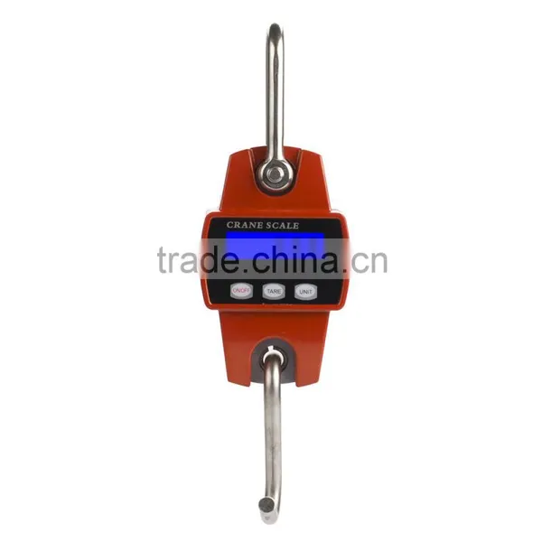 300kg/600lb Weight Digital Hanging Scale Mini Hook Scale Industrial Crane Scale photo-2