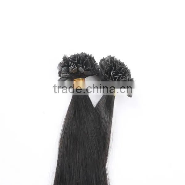Best Quality u Tip Keratin Pre Bonded Hair Extension,pre-bonded Remy Hair Extension U Tip photo-6