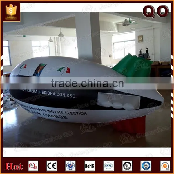 Amezing Design Helium Ball Aircraft Shaped Inflatable Floating Advertising Balloon photo-5