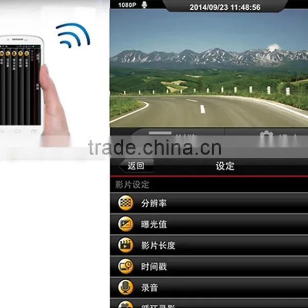 1080P HD Wifi Hidden Special Dashboard Camera for Porsche Boxster, Cayman, 911Carrera, Caenne, Panamera, Macan,Cayenne photo-5