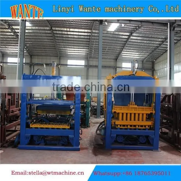 QT5-15 Hydraulic Clay Brick Press Hydraulic Press Machine for Curb Stone photo-2