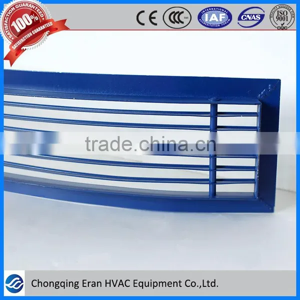 High Performance HVAC Aluminium Curved Blades Air Diffusers photo-2
