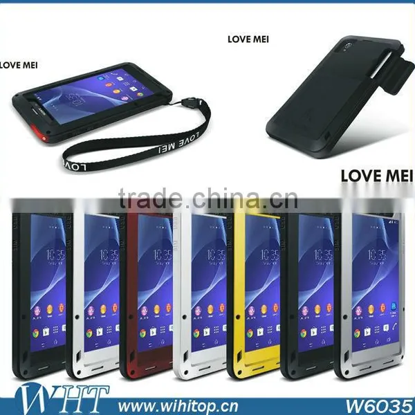 Shockproof Waterproof Case for Sony Xperia Z2 Aluminum Case Metal Powerful Case With Gorilla Glass photo-6