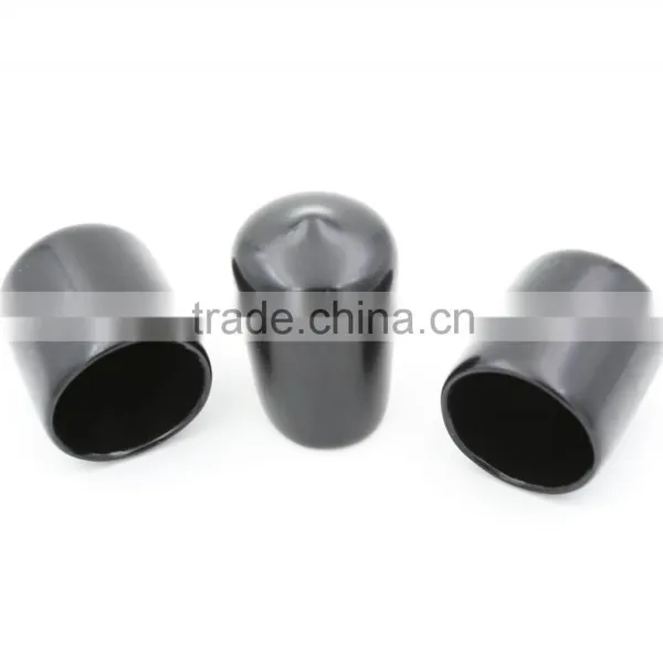 ID 50mm Height 30mm Black Grind Arenaceous Pvc End Fitting Caps for Pipe photo-4
