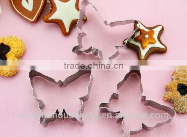 2015 Popular DIY Creative Design Animal Shaped Stainless Steel Cookie Cutters for Cakes and Bisciuts photo-3