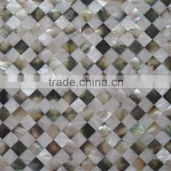 Grid Shell Mosaic Tile Mosaic Pearl Shell
