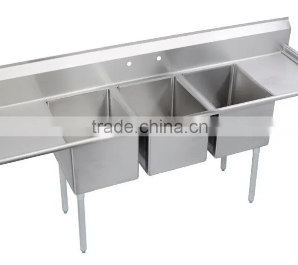 Commercial Compartment Sink With Compartments photo-2