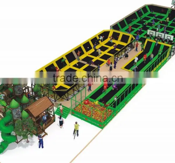 2015 New Design of Indoor Trampoline Park for Kids and Adult Use photo-5