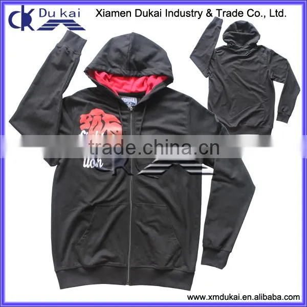 Men's Knitted Terry Jacket With Hood
