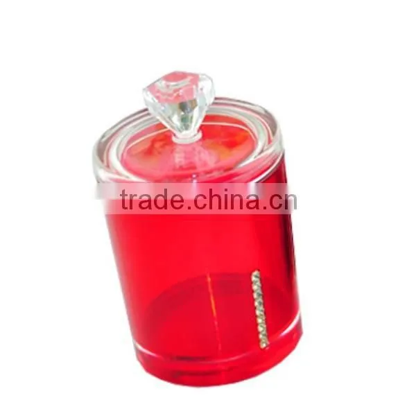 Chrismas White Plastic Toothpick Holder With Diamond photo-2