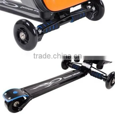 Multi Function Orange Color Business Roller Scooter Suitcase Quality Choice photo-6