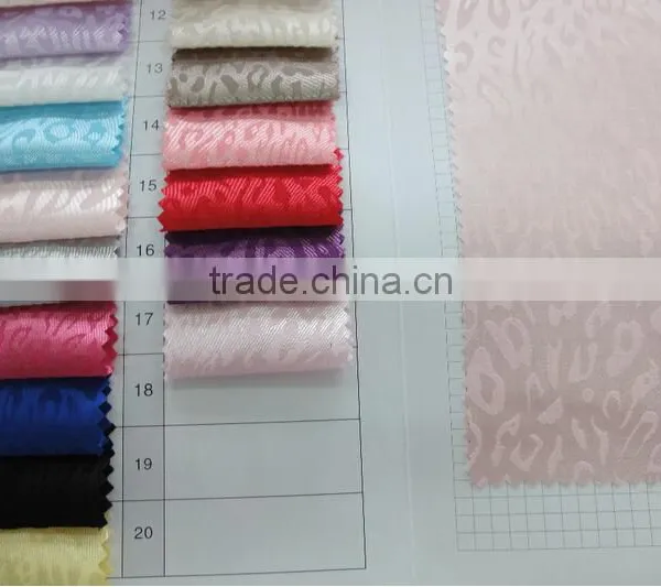 100% Polyester Silk Satin Jacquard Fabric photo-3