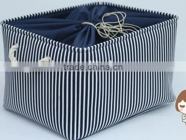 YIWU RODA 100% Canvas Fabric Can be Washed Folding Storage Box photo-5