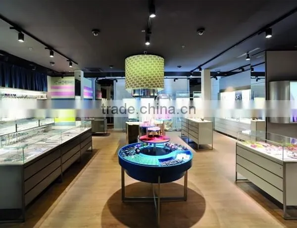 Fashion Jewelry Shop Forever Love Jewlery Display Cabinets With Light photo-2