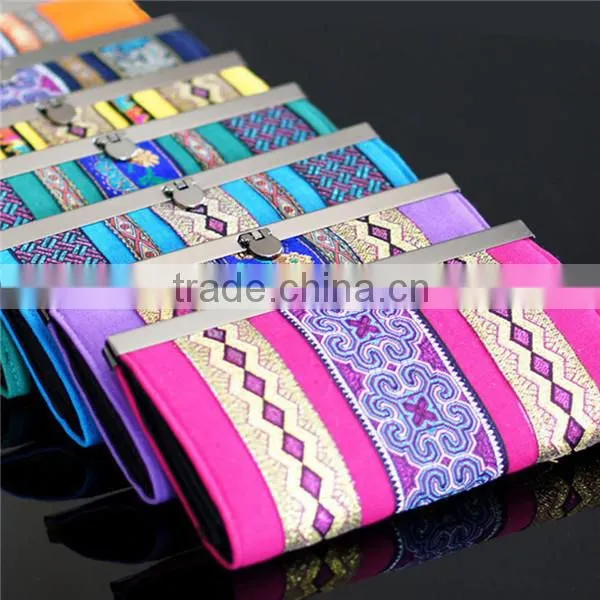 National Vintage Lady Clutch Tote Hand Purse Girls Beautiful Money Clip Wallet photo-3