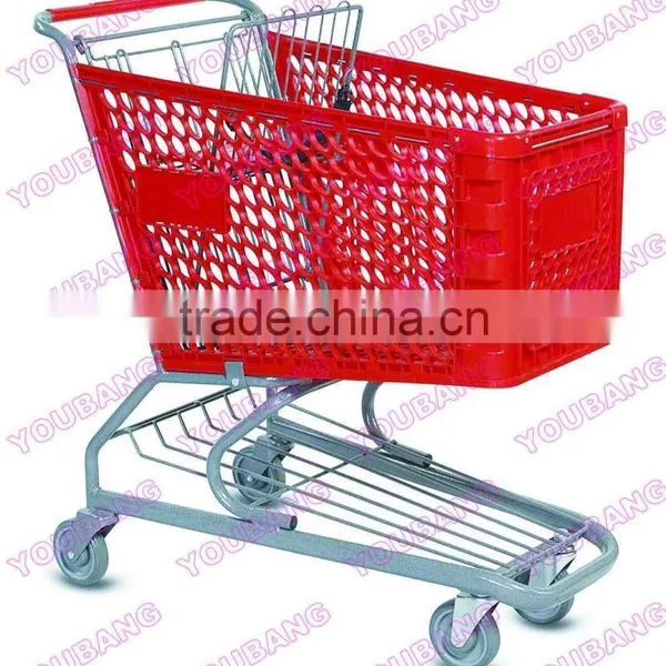 Plastic Shopping Cart 180L photo-2