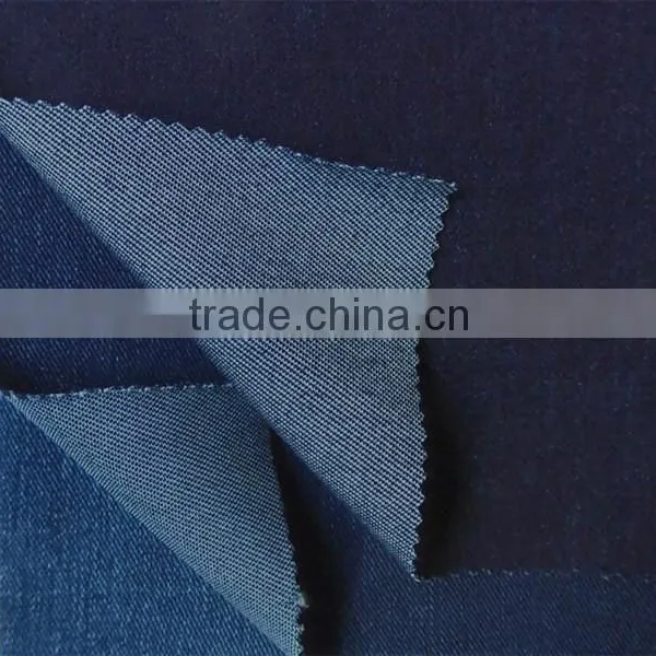 Sweat Absorbent and Quick Drying Indigo Knit Denim photo-2