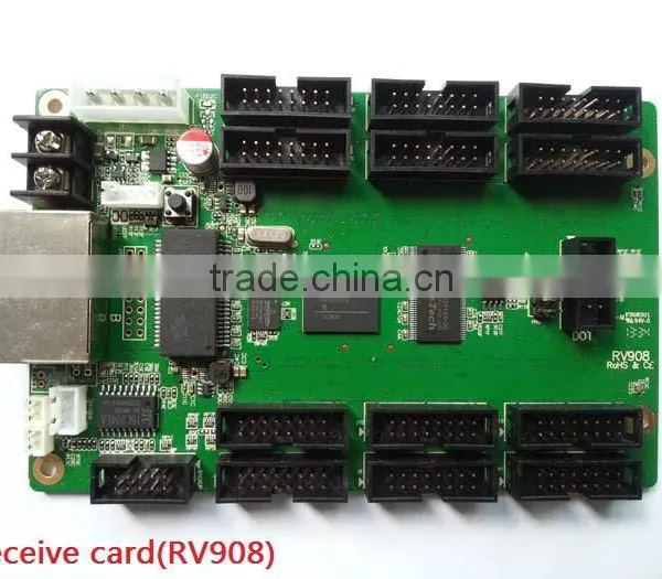 led control card receiving card