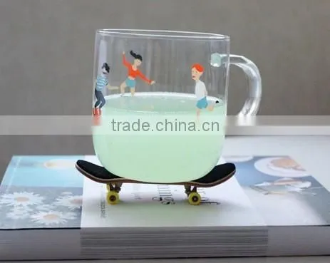 Coffee Glass Mug Glass Tea Mug photo-3