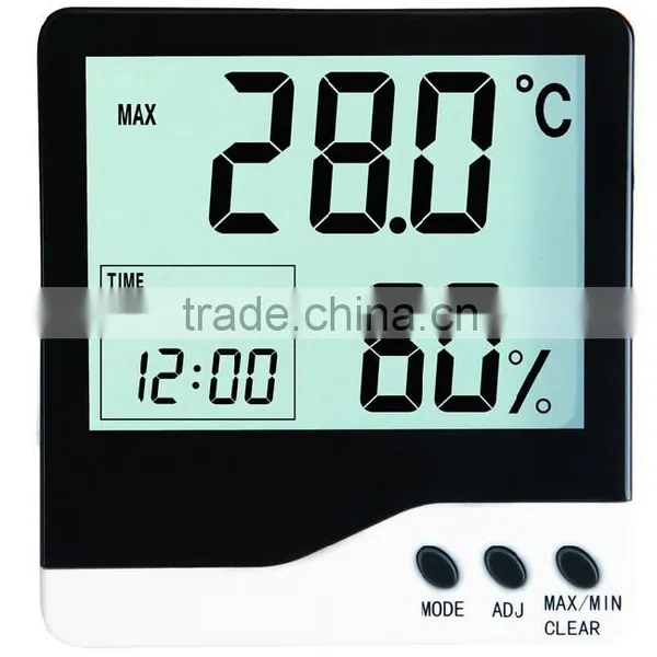 LCD Digital Temperature Hygrometer Humidity Meter Digital Thermometer Portable Hygrothermograph With Home Used photo-3