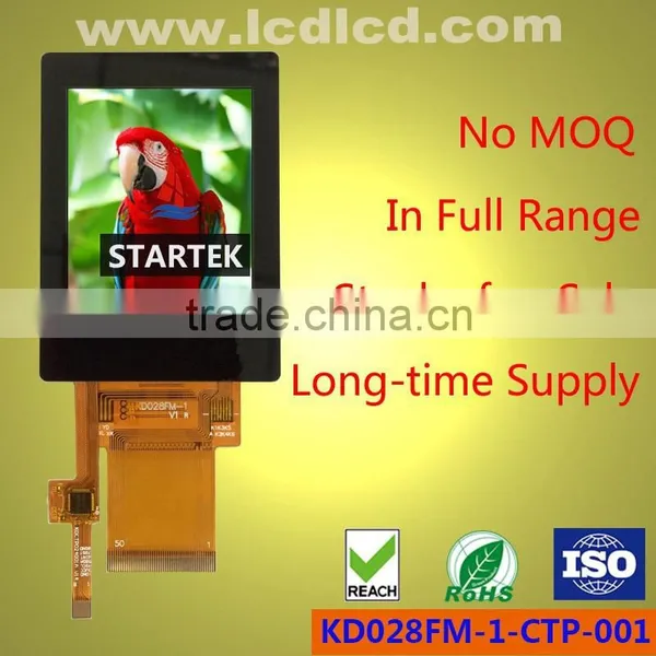 2.8 Inch 240*320 Lcd Screen ST7789V, Full Viewing Angle, Sunlight Readable, IPS LCD Module With Capacitive Touch Panel