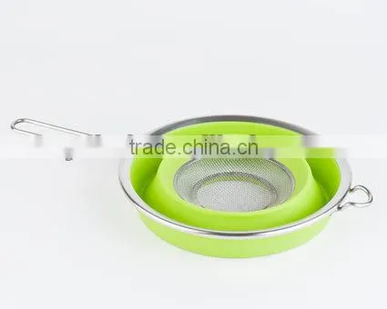 Collapsible Silicone Colander photo-2
