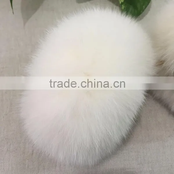 Classic Design 2016 New Collection Custom Real Fox Fur Sleeves Cuff Fur Wrist Warmer photo-3