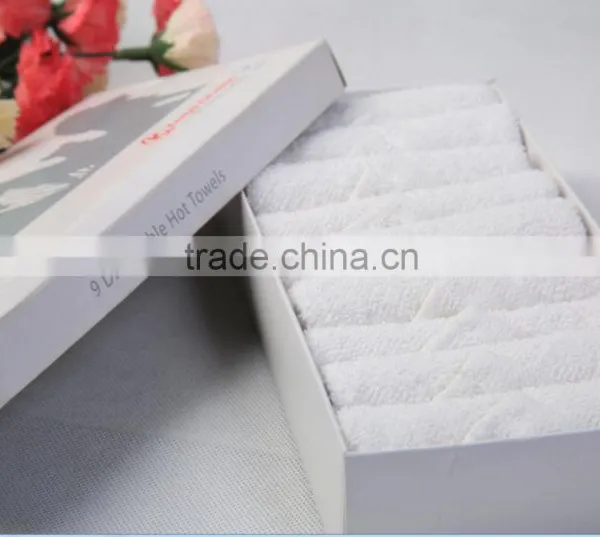 100% Cotton Hot and Cold Towels For Hotel And Airline Towel photo-2