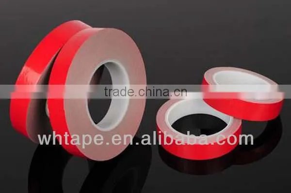 1.0mm Double-sided PE Foam Tape With Red /green Film photo-4