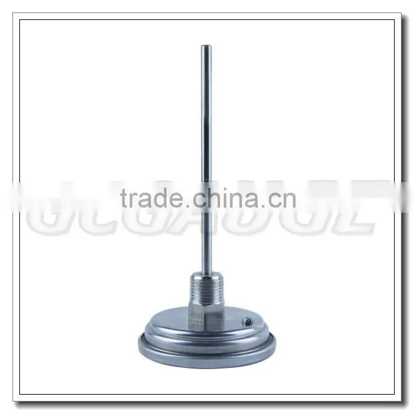 3Inch All Stainless Steel Hermetically Sealed External Calibrator Bimetal Thermometer for Outlet Solar Collector photo-3