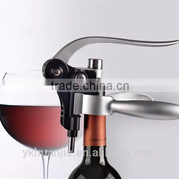 Rabbit Puller Red Wine Bottle Cork Opener Tool Corkscrew Collar Pourer Gift photo-4