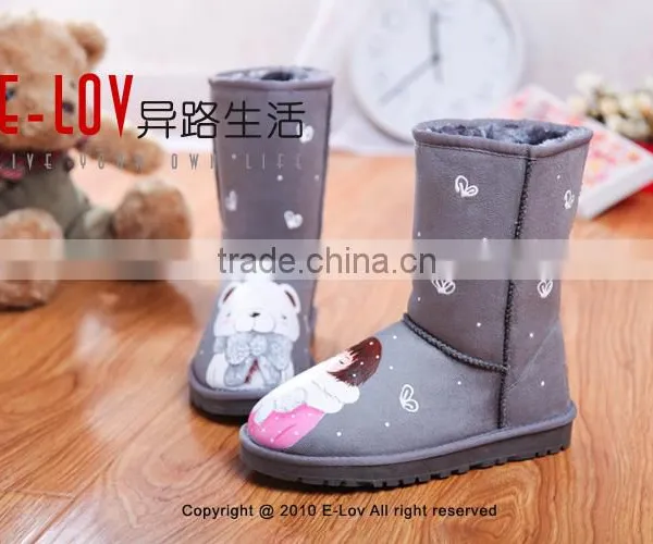 NO.U002G Latest Design Women Winter Shoes/Women Shoes Winter/Ladies Winter Shoes photo-4