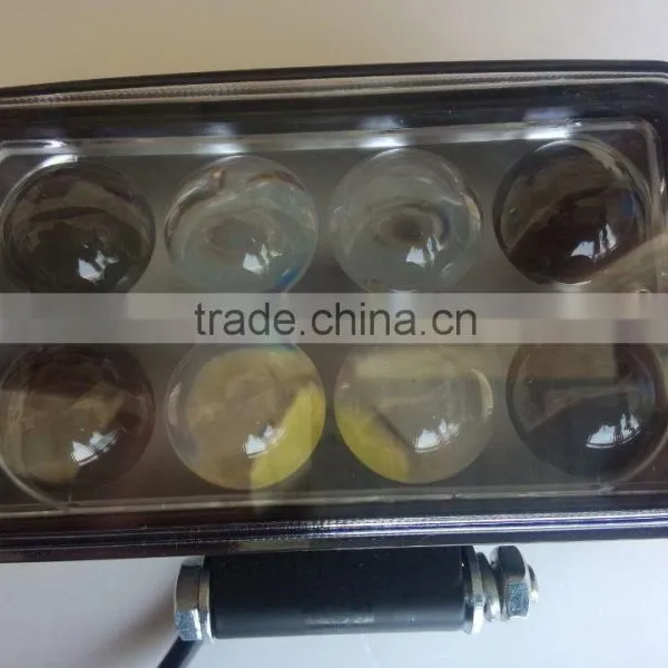 Truck 8 LED Spot Light 24v Water-proof Fog Light With Lens photo-2