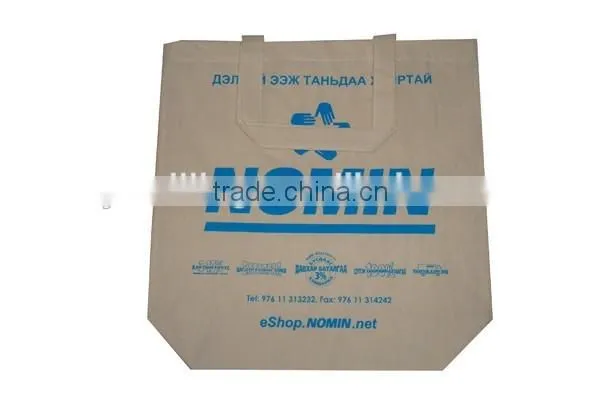 Factory Direct Supply Custom Printed Tote Cotton Bag photo-2