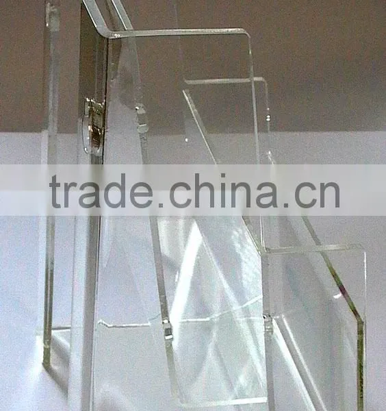 Acrylic Table Top Advertising Brochure Holder photo-3