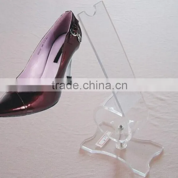 Clear Shoe Display Stand for Wholesale