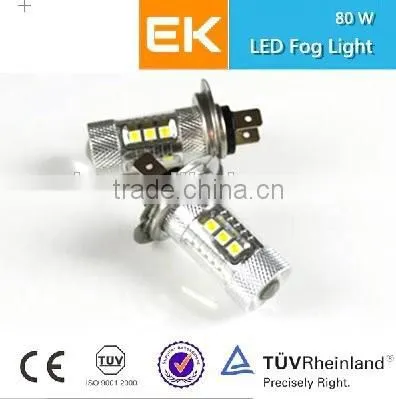 EK LIGHTING LTD 80W 50W Led Fog Light Round Led Led Fog Light Projector Yellow Led Fog Light photo-2
