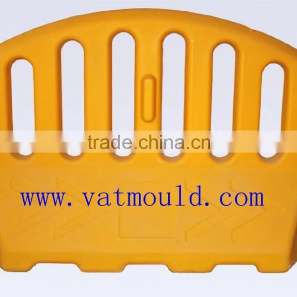 High Precision HDPE Plastic Material Road Safety Barrier Blowing Mould for Blow Molding Machine photo-6