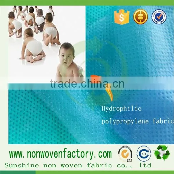 Free Samples of Baby Products Hydrophilic pp Nonwoven Fabric in China photo-3