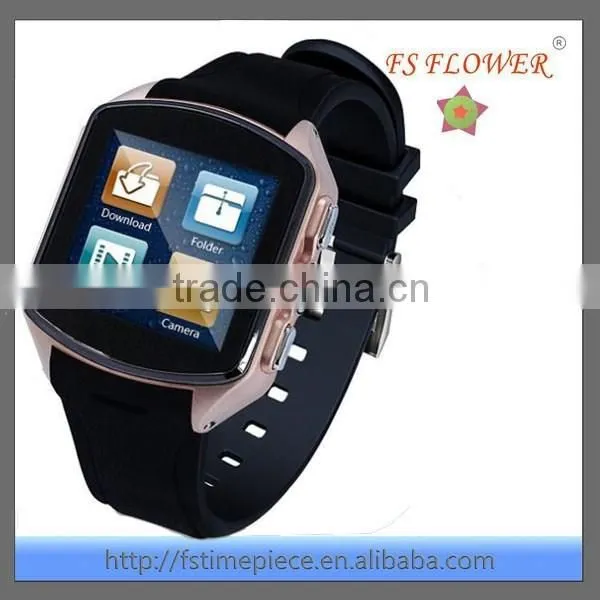 FS FLOWER - 2014 Latest High-Tech Wifi Smart Wrist Watch Phone
