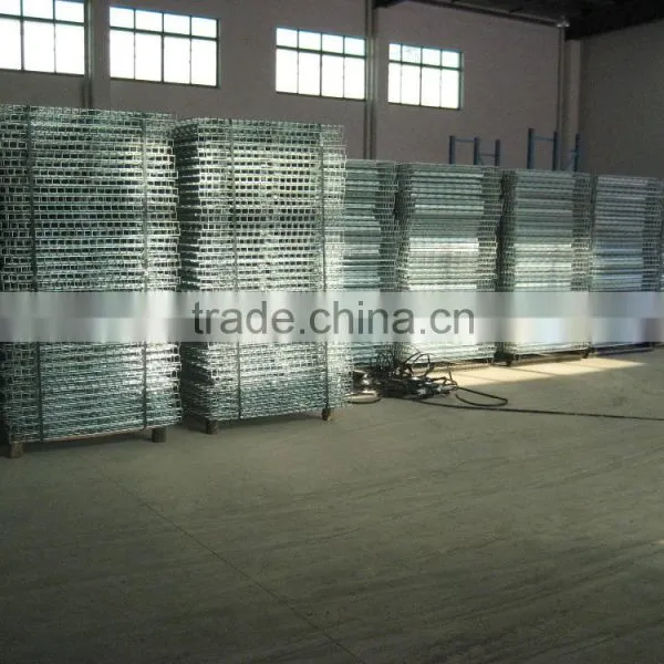 Heavy Duty Wire Mesh Deck Pallet Rack System photo-5