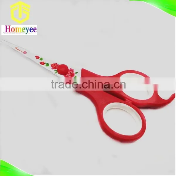 Stainless Steel Color Coating TPR Soft Handle Office Scissor for Paper Cut photo-2