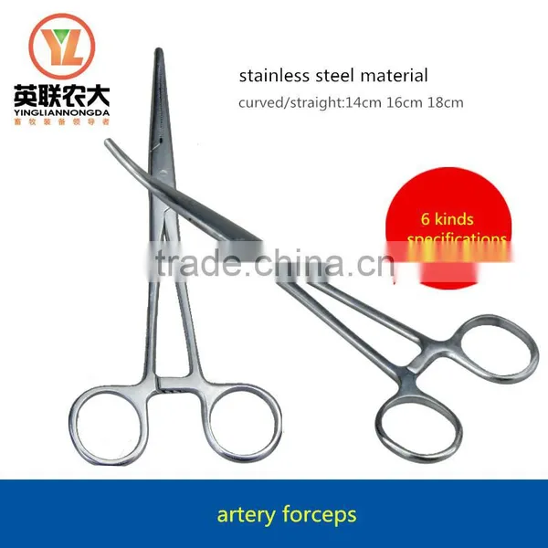Veterinary Surgical Instrument Artery Forcep Stainless Steel Scissors