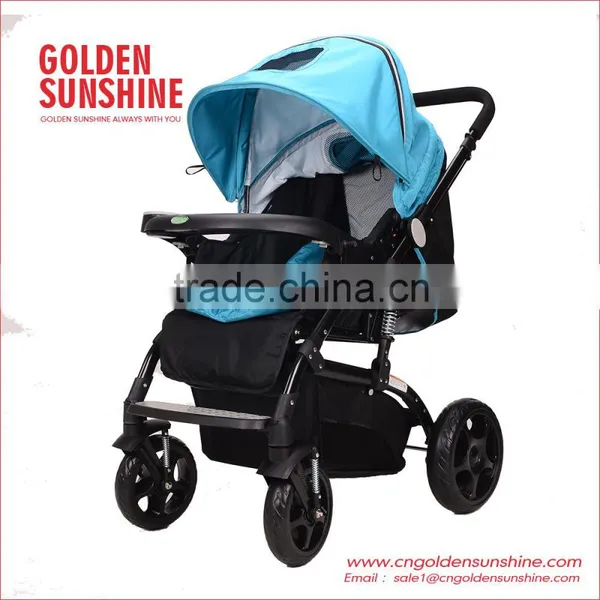 High Landscape Baby Pushchair/ Baby Stroller/Baby Pram/Baby Carriage/Baby Trolley With Tray photo-3