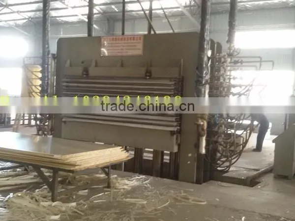 2 Brock Board Melamine Lamination Hot Press in 4 Sides Pressure