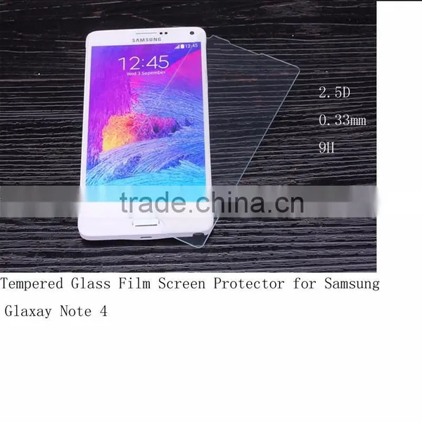 Japan 2.5d 9h Explosion Proof Tempered Glass Screen Protector for Samsung Note 4, for Note 4 Tempered Glass Screen Protector photo-2