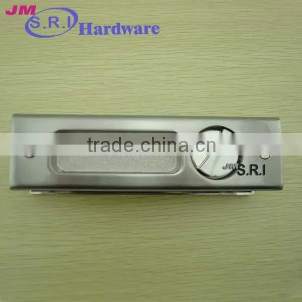 Hot Sale Rectangle Zinc Alloy Sliding Door Lock , Sliding Door Key Lock , Hidden Door Lock photo-4